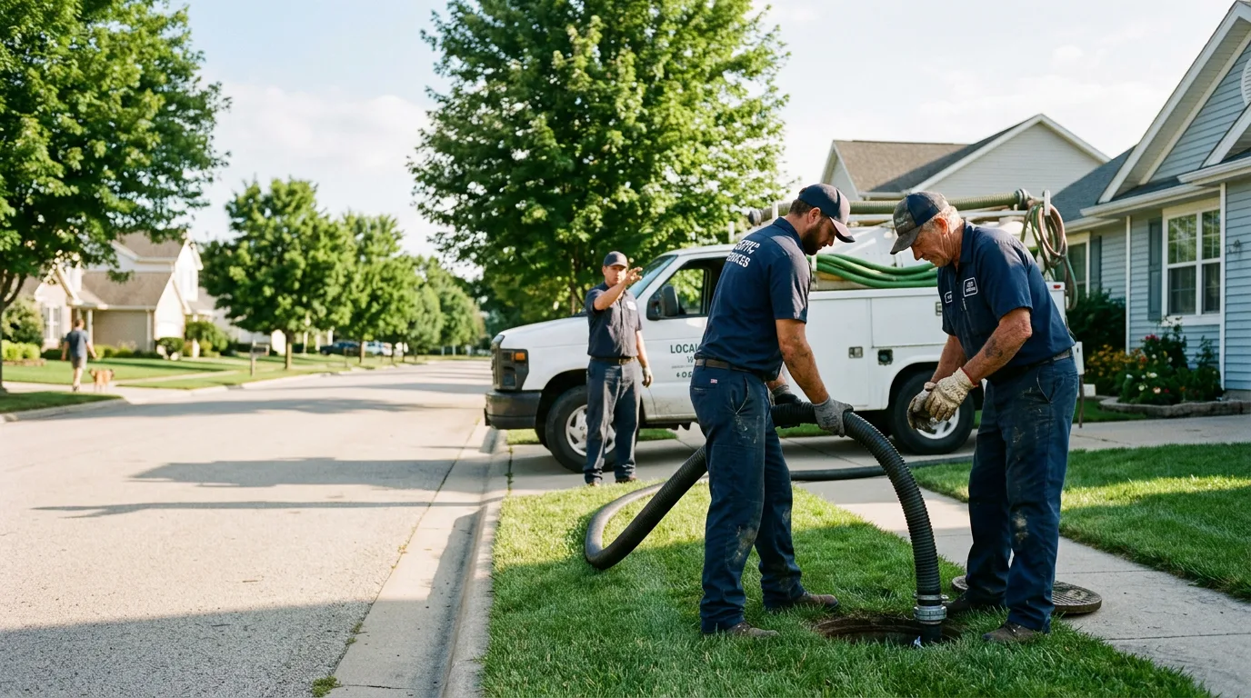 Emergency Septic Service in Valley, NE